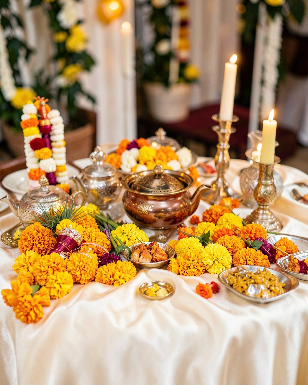Multicultural wedding blending Thai and international ceremony traditions